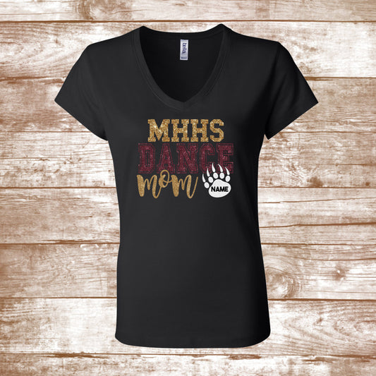 MHHS Dance Mom Glitter Shirt